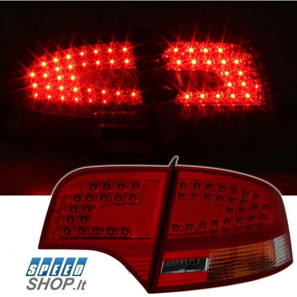 Audi A4 B7 galiniai LED žibintai 